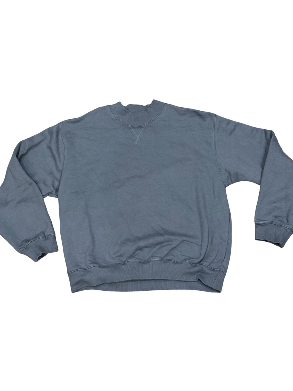 🩶 Daily Drills Fleece Vintage Crewneck Sweatshirt Dark Gray M/L